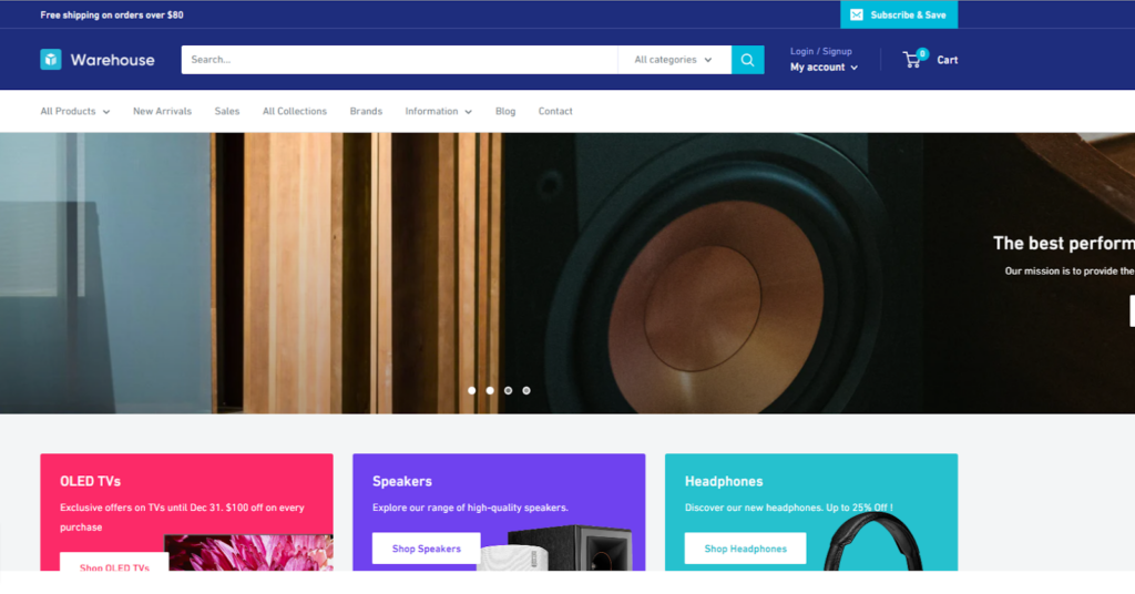 Best Electronics Shopify Template