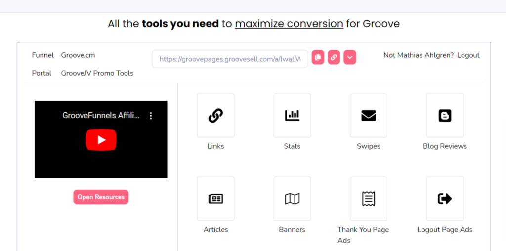 GrooveAffiliate Program