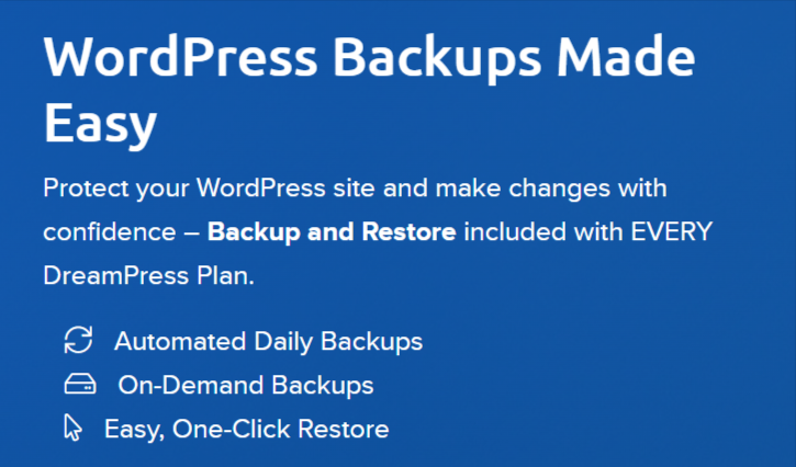 automated daily backups and restore