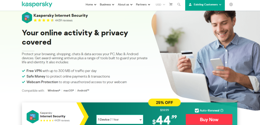 kaspersky internet security