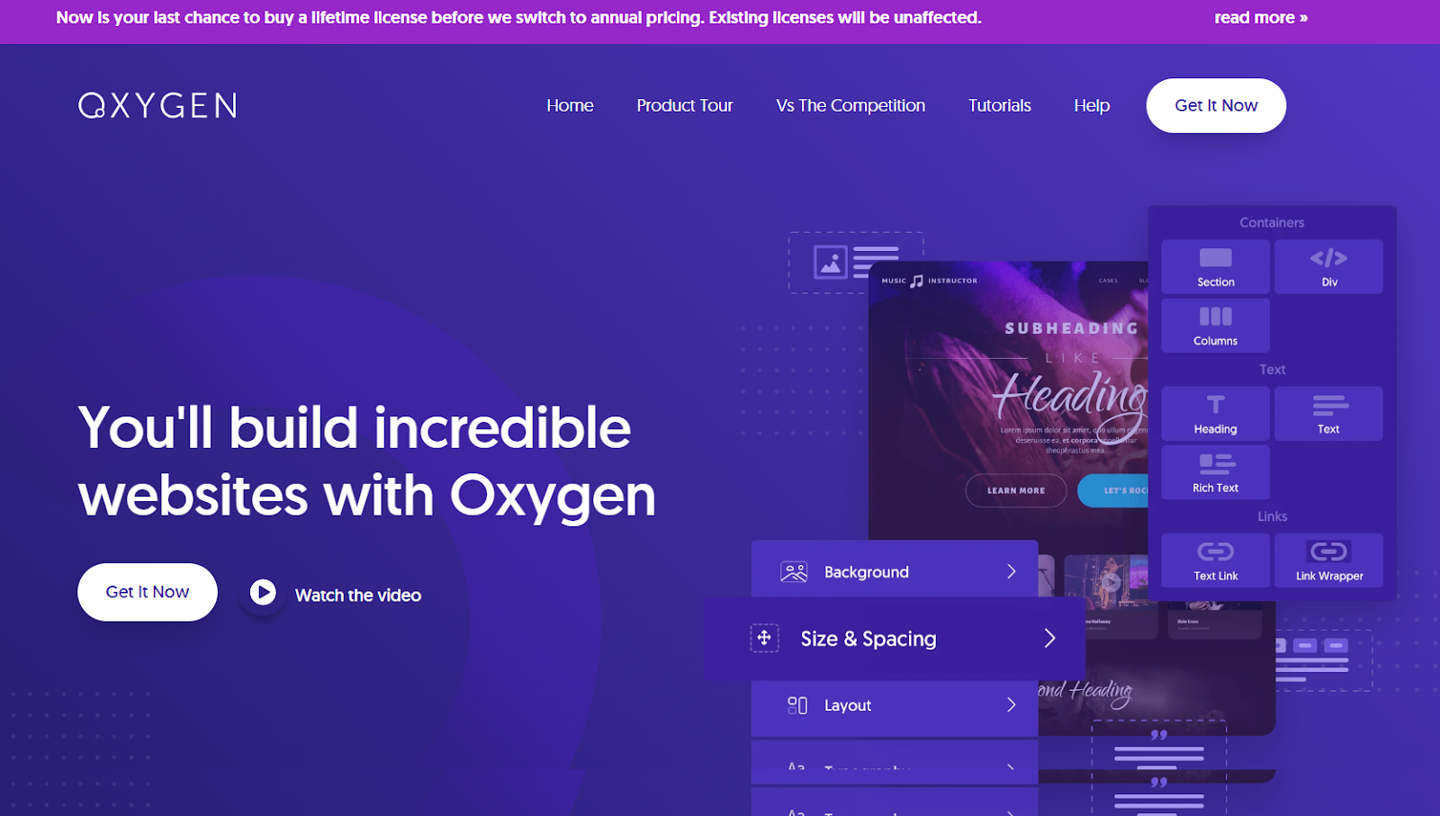 Oxygen Builder