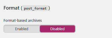 yoast post format settings