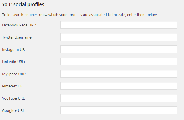 yoast social accounts