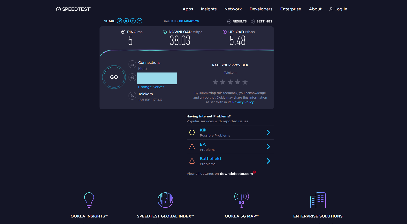 nordvpn speed before