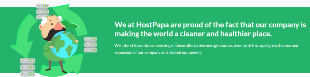 hostpapa green hosting