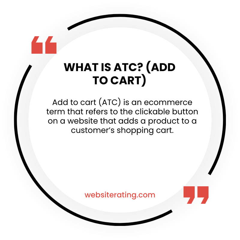 What is ATC? (Add to Cart)