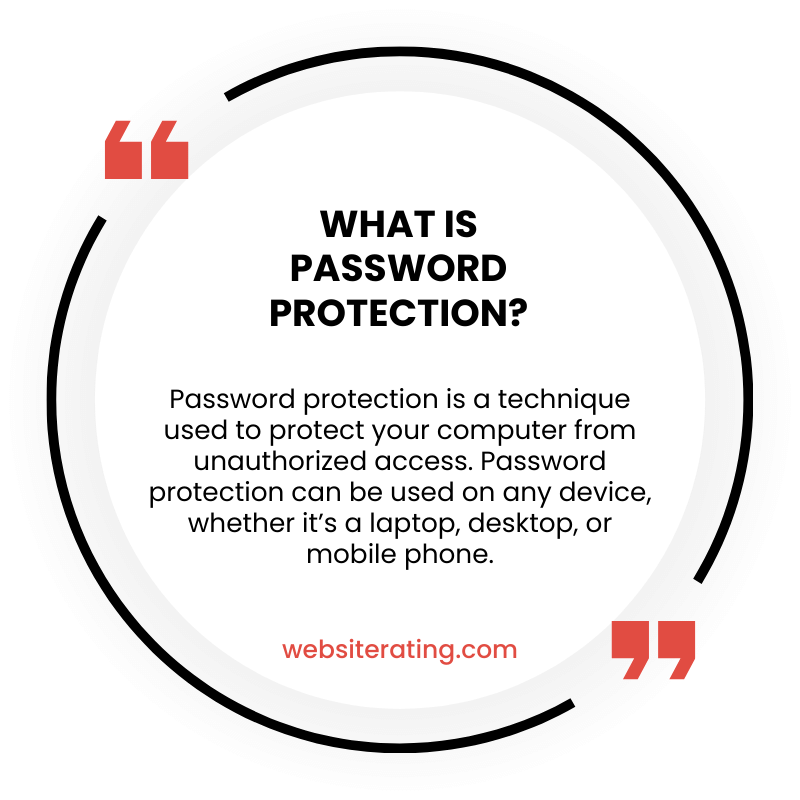 What is Password Protection?