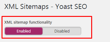 yoast xml sitemaps