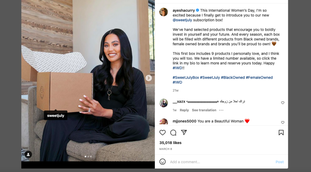 ayesha curry instagram sponsored-posts