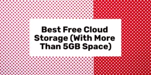 best free cloud storage 2024