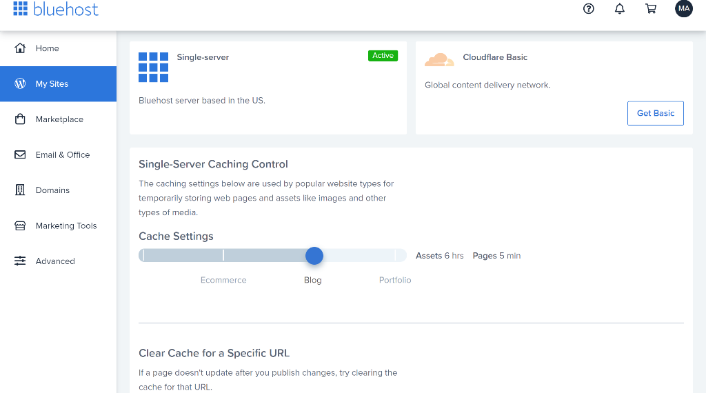 bluehost cloudflare integration