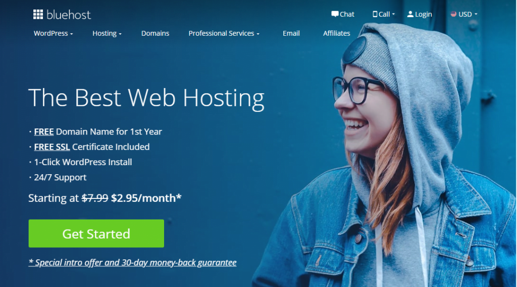 bluehost vs squarespace