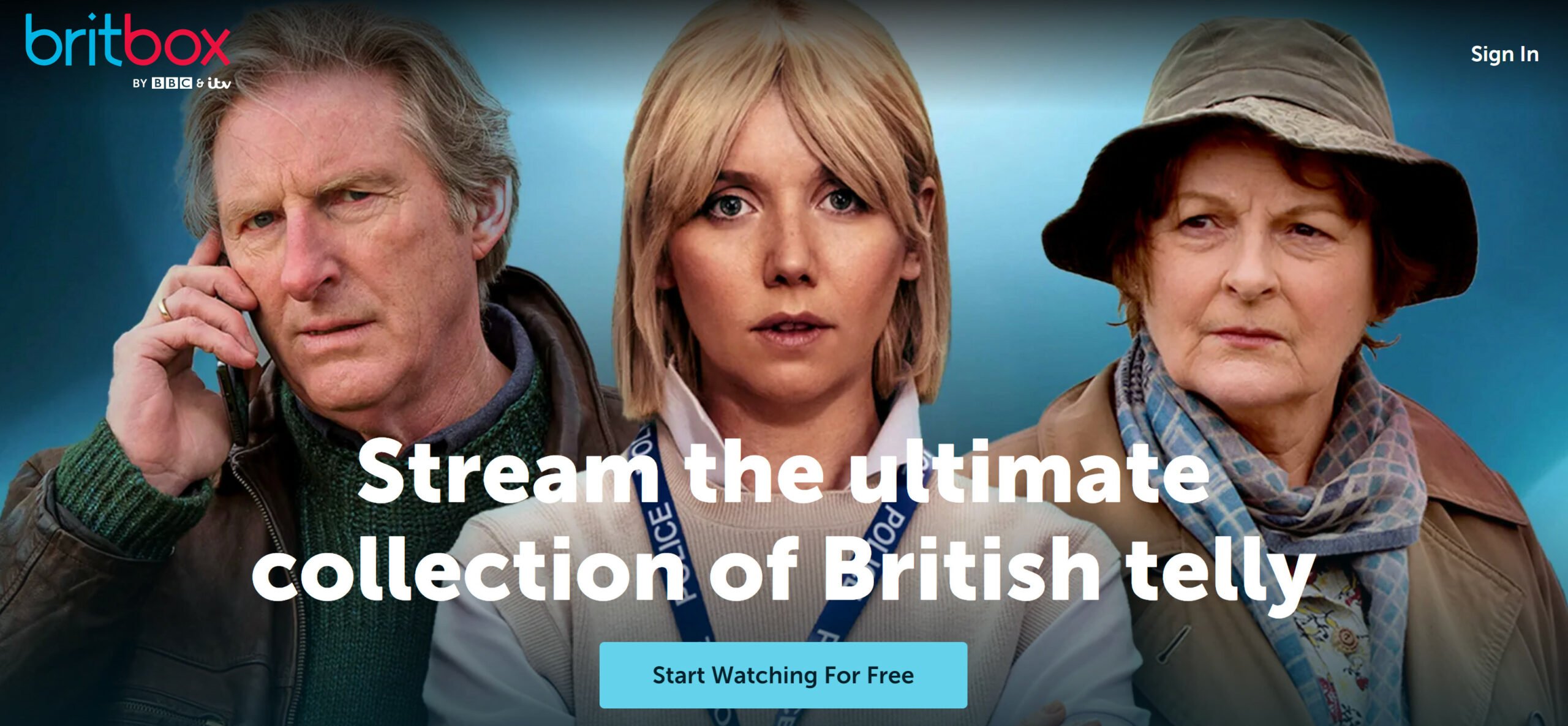 homepage di britbox