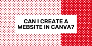 Hozzon létre egy webhelyet a Canvában