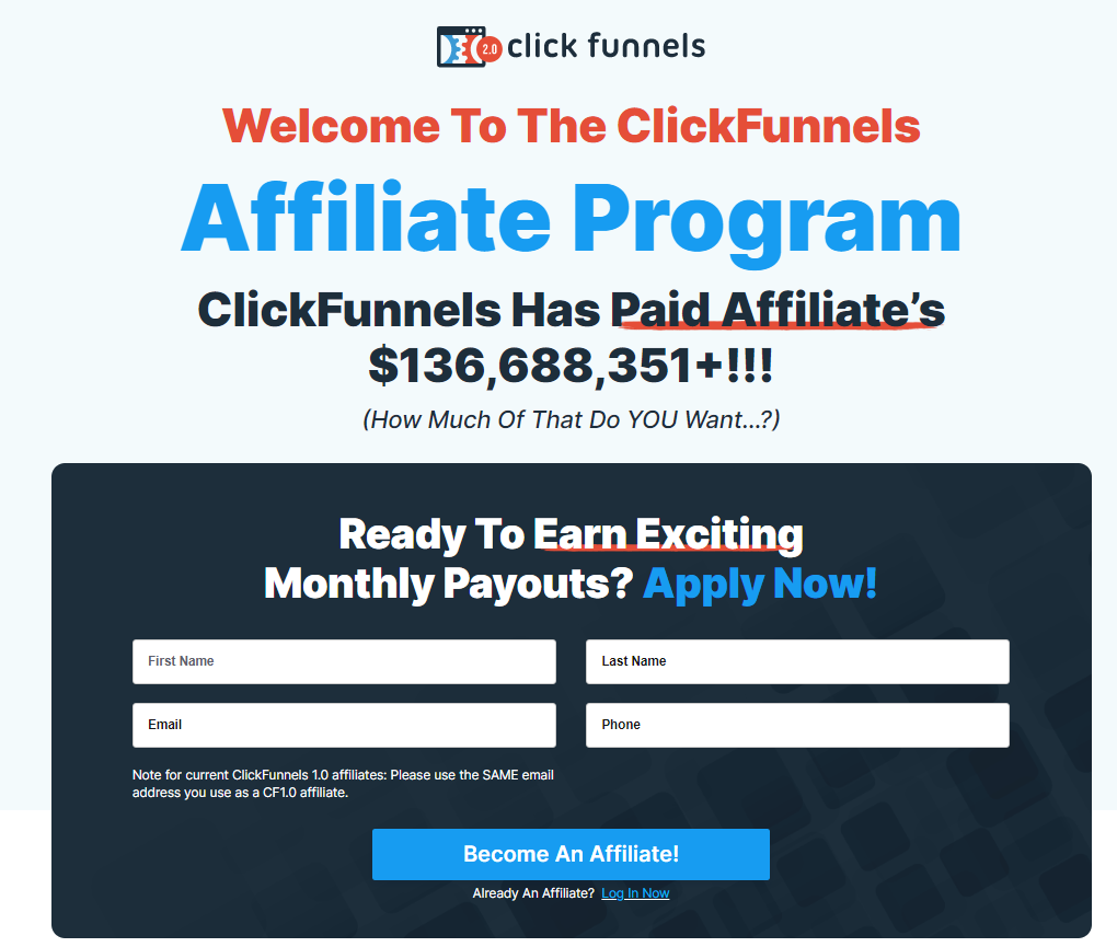 clickfunnels affiliate program