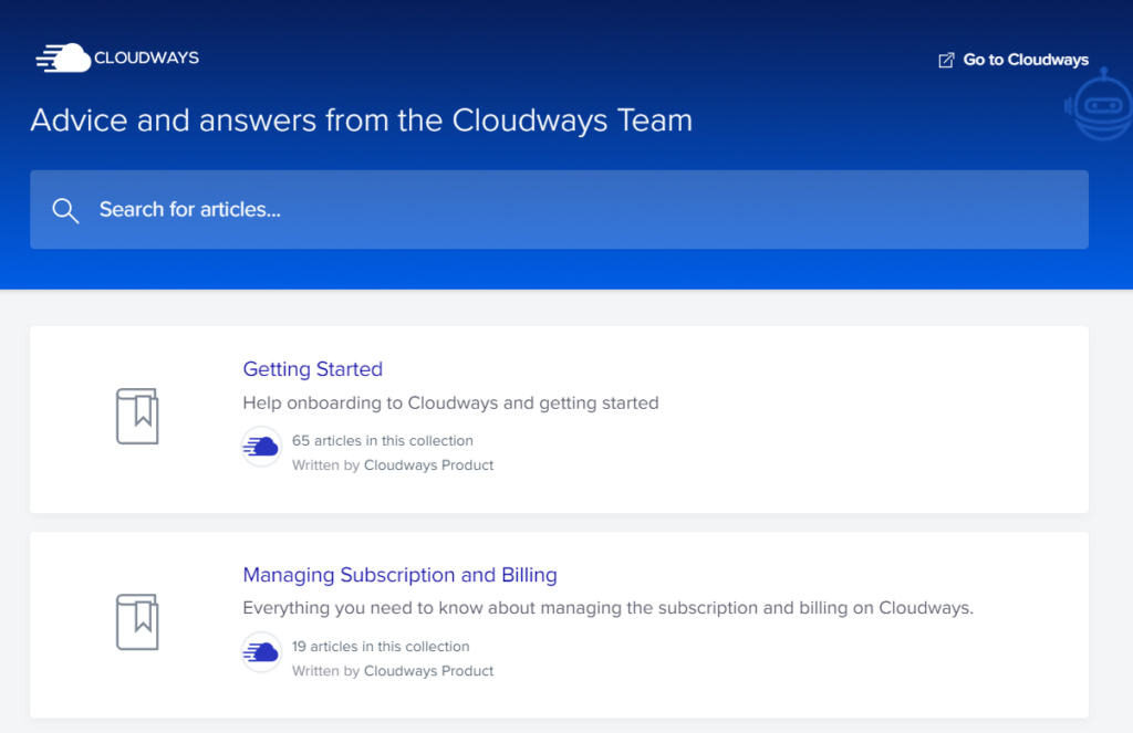 cloudways knowledge base
