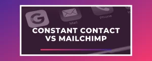 konstant kontakt vs mailchimp