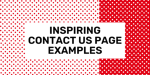 inspiring contact us page examples
