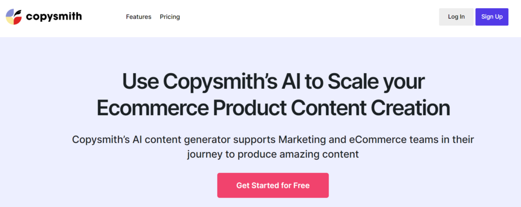 copysmith homepage