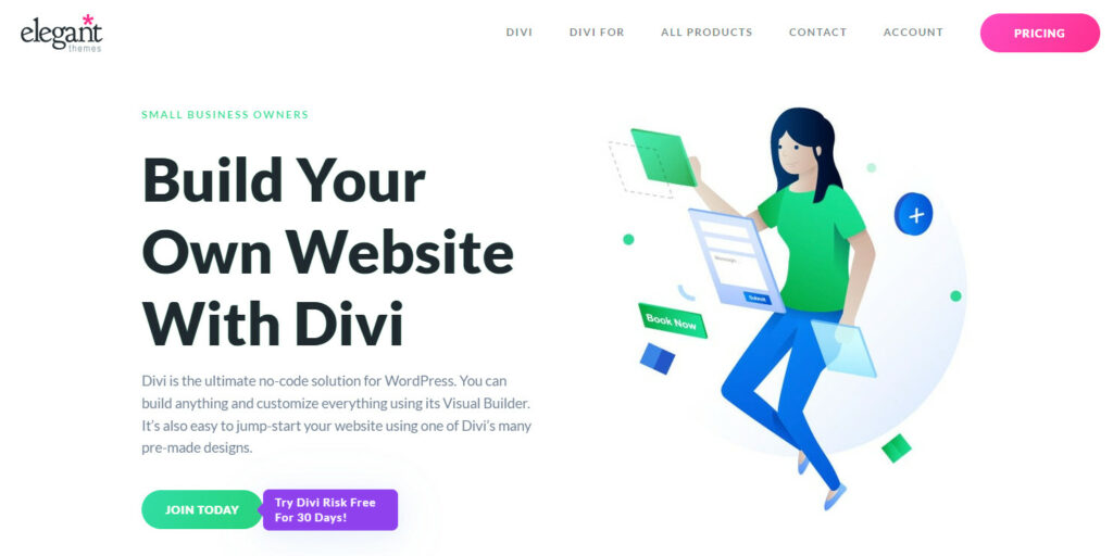 build your website with Divi