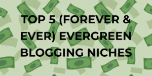bedste stedsegrønne blogging nicher