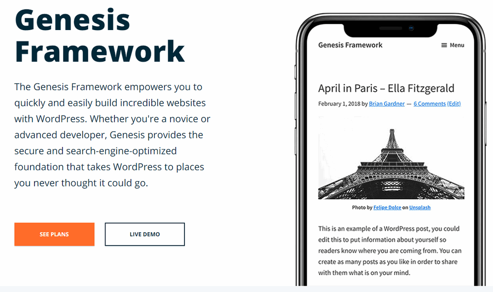 genesis framework