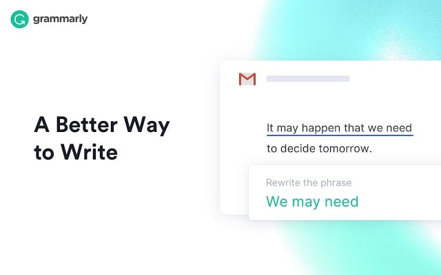 grammarly chrome extension