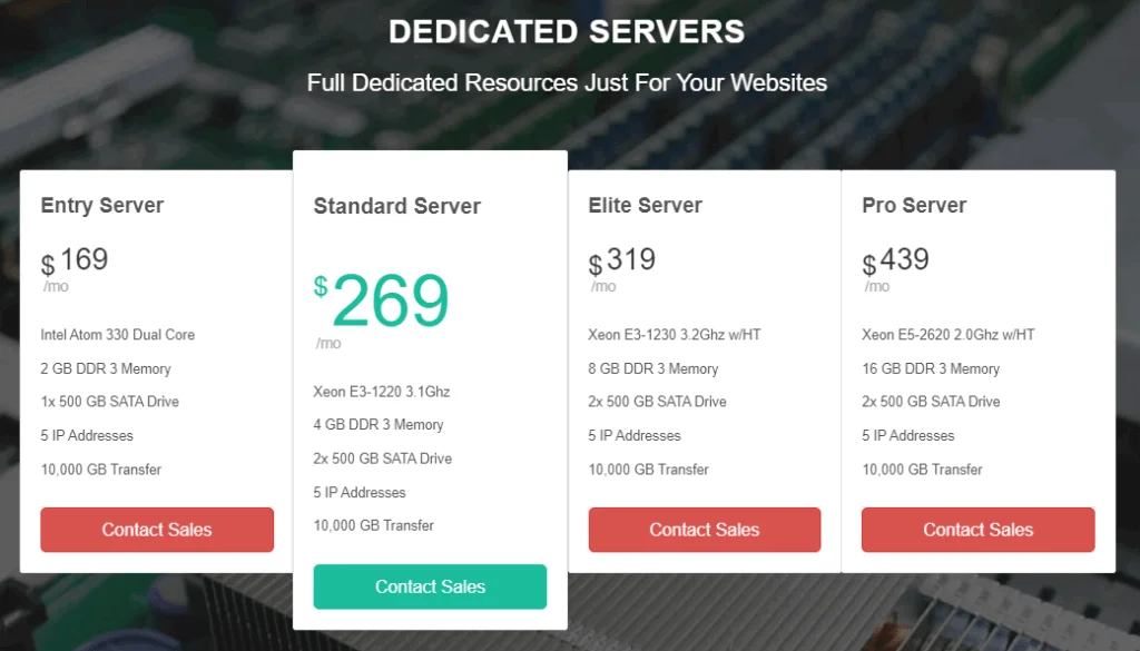 greengeeks dedicated servers