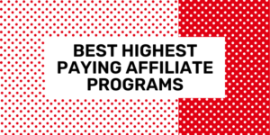 highest paying affiliate programs 2024