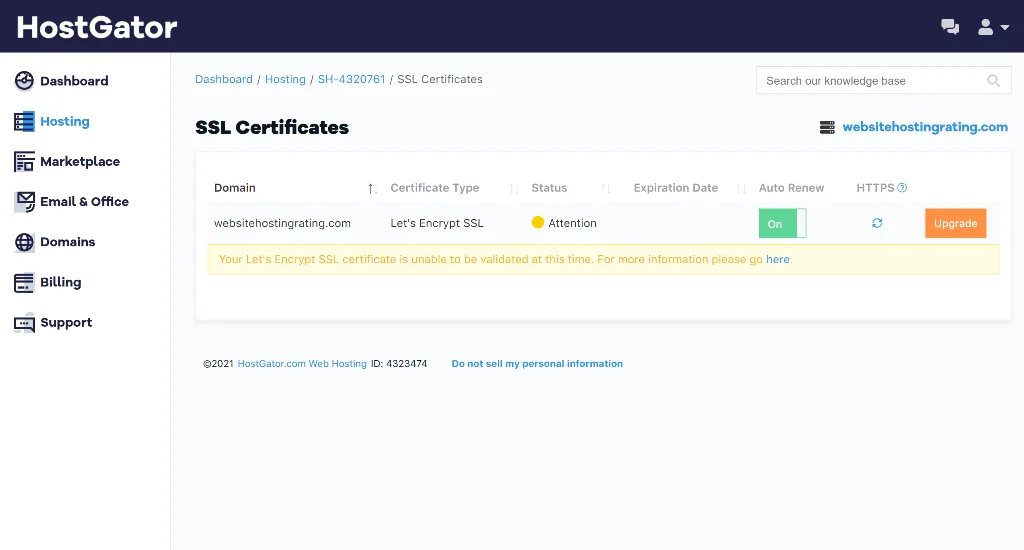ssl certificates