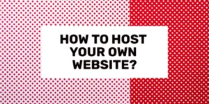kako ugostiti vlastitu web stranicu