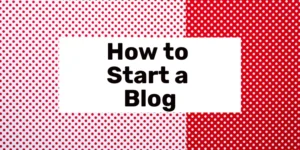 블로그를 시작하는 방법