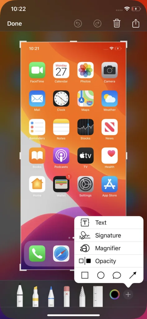 how to take screenshot on iphone ipad