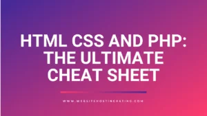 html css php cheat sheet