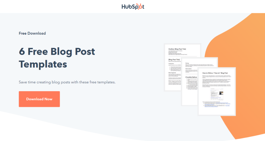 hubspot lead capture landing page