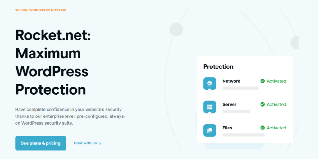 Rocket.net Security Features