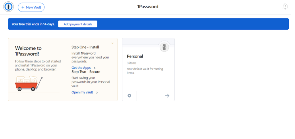 1password vault