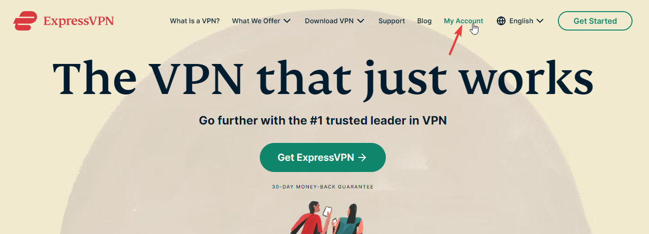 expressvpn mijn account