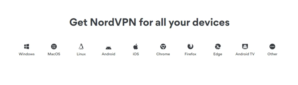 nordvpn supported devices