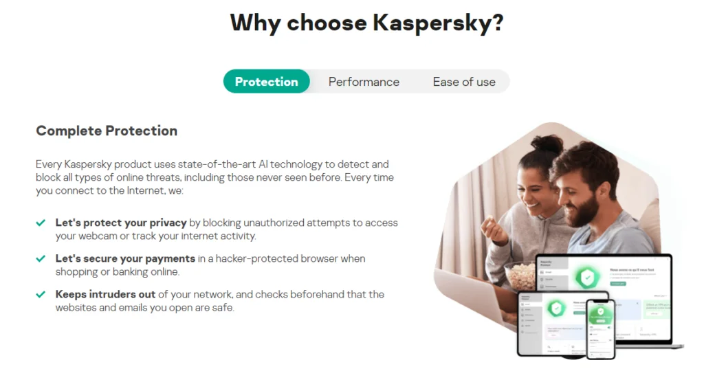 why kaspersky