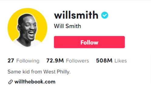 Will Smith tiktok