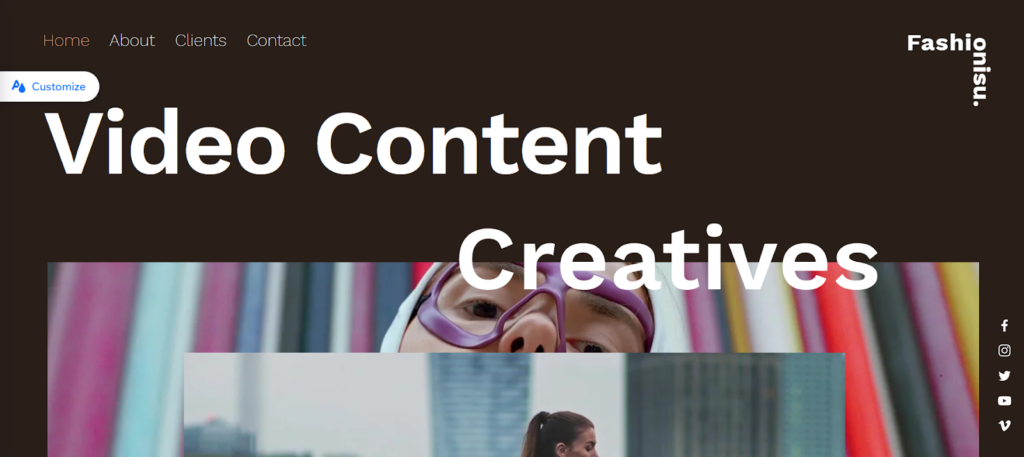 Wix Creative Agency Template 