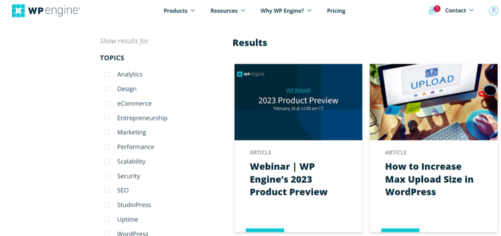 WP Engine Learning Resources