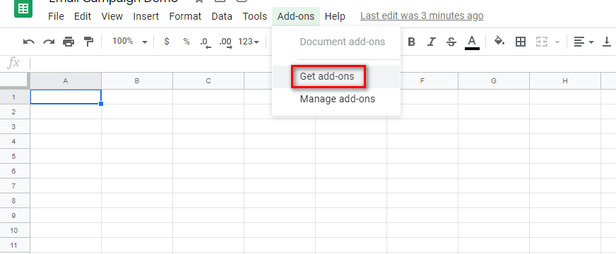 google sheets addons