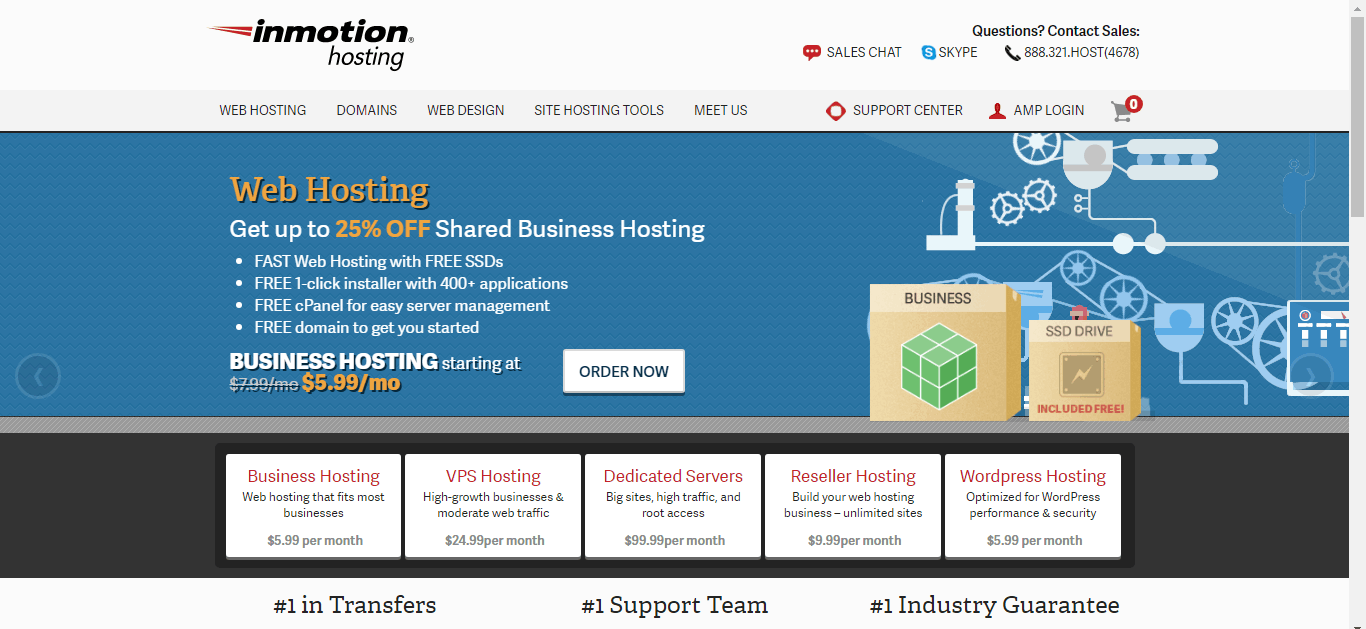inmotion hosting review