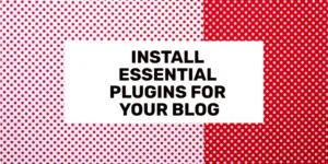 Install Essential Plugins You Need For Your WordPress Blog
