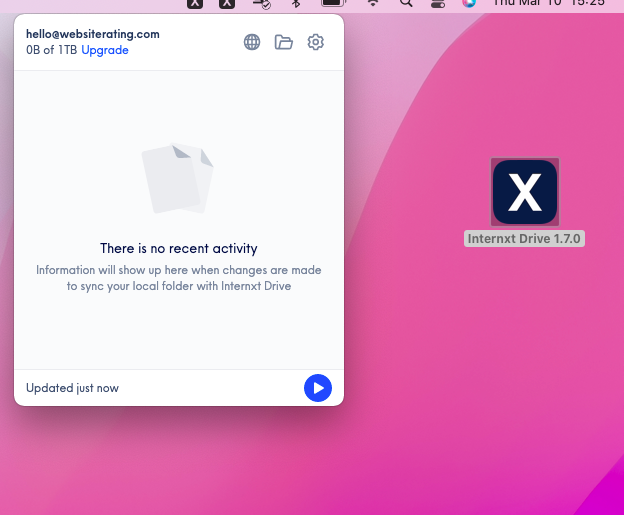 internxt desktop app