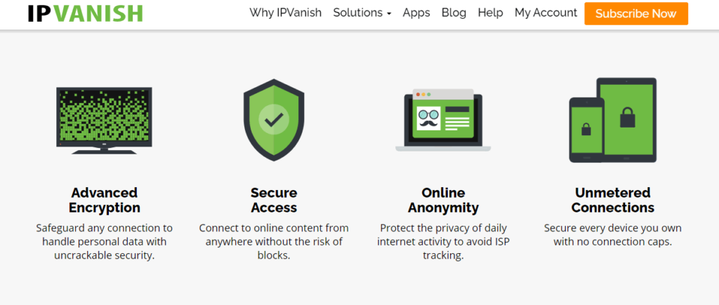 ipvanish features