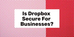 is dropbox secure for businesses