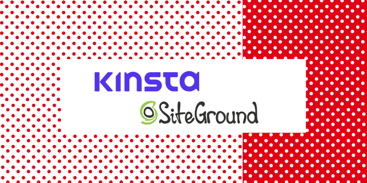 kinsta vs siteground
